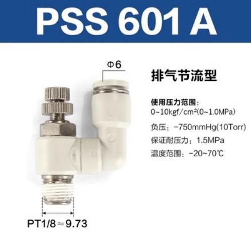 排气节流型万向型调速阀 PSS601A