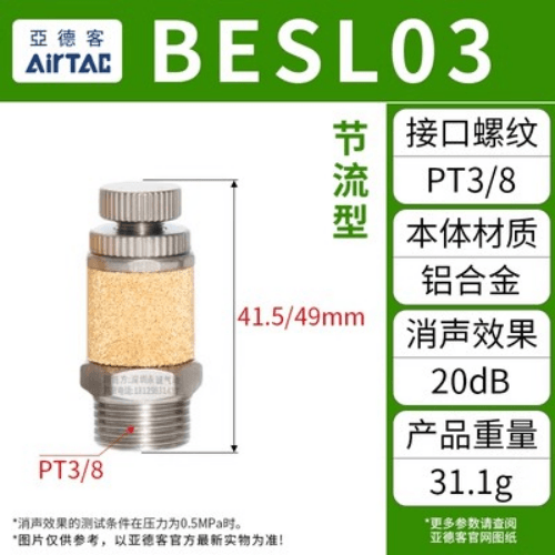 Throttle muffler-BESL03