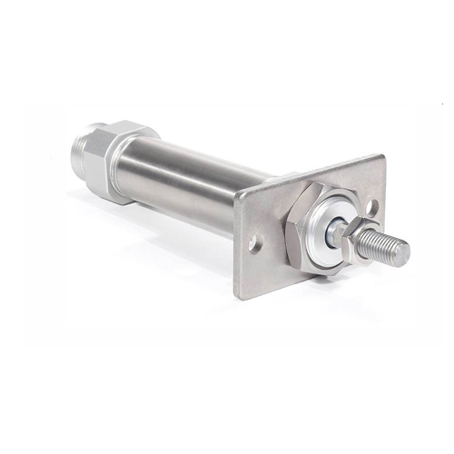 Flat end rod side flange type mini cylinder-CDM2FZ40-XB24