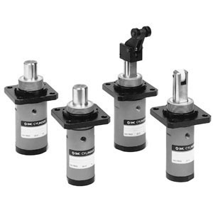 SMC Stop Cylinder Installation Height Adjustable Type RSG40, Dimensions Sample Parameter Selection Manual