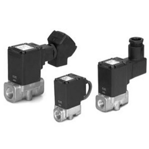 SMC 2-way direct-acting solenoid valve for air VCA Dimensions Sample Parameter Selection Manual