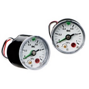 SMC Pressure Gauge with Switch GP46 Dimensions Sample Parameter Selection Manual