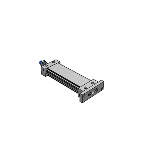 Headless side flange type flat cylinder-MDUG32