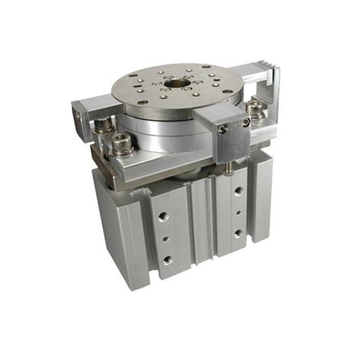 Sliding bearing/cylinder with rotary table-MGTM80