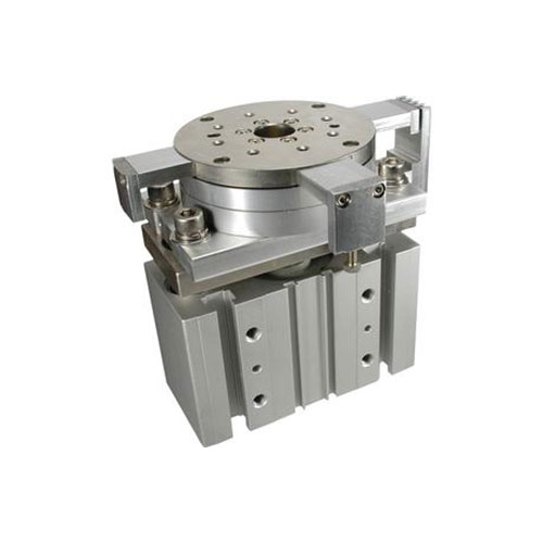 Sliding bearing/cylinder with rotary table-MGTM80