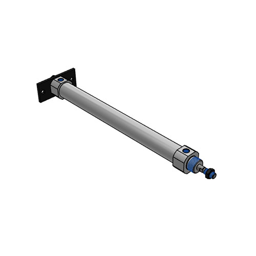 Rodless side flange type sinusoidal cylinder RECG20-150-C73CLS