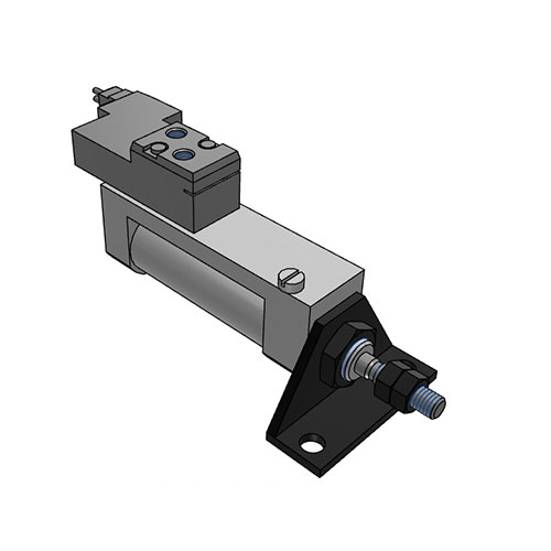 Foot type cylinder with valve CDVJ5L16-15B-5G-C73C