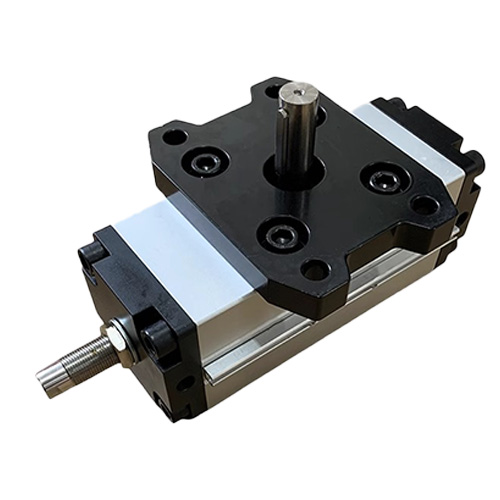 Built-in magnetic ring flange single-axis key gas-liquid swing cylinder CDRA1FSH100TF-180Z