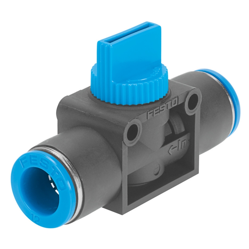 FESTO shut-off valve he-2 data parameter selection manual