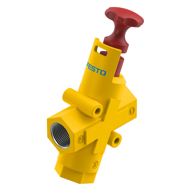 FESTO shut-off valve HE data parameter selection manual