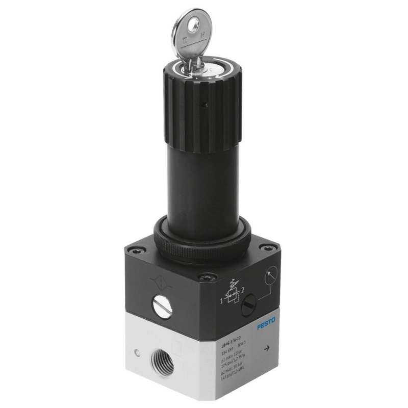 FESTO precision pressure reducing valve LRPS data parameter selection manual