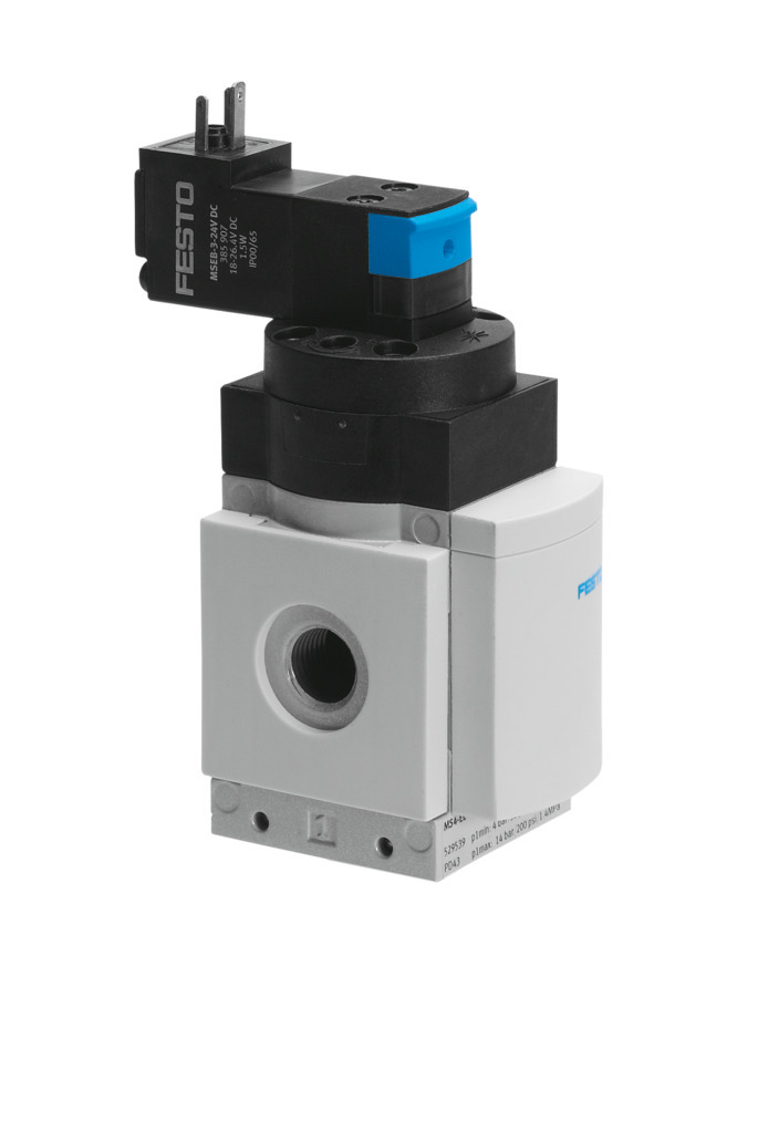 FESTO soft start valve MS4-DE data parameter selection manual