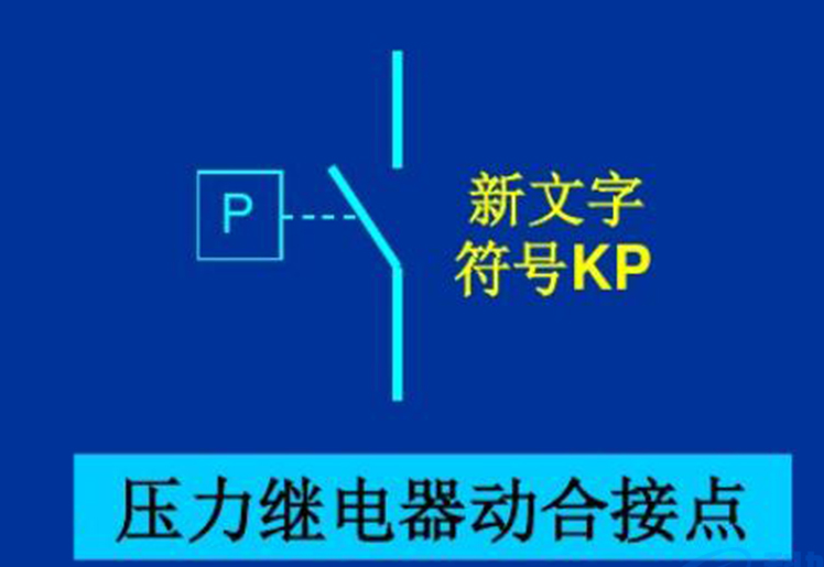 The working principle and graphic symbols of the pressure relay