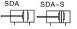 sda超薄气缸符号图