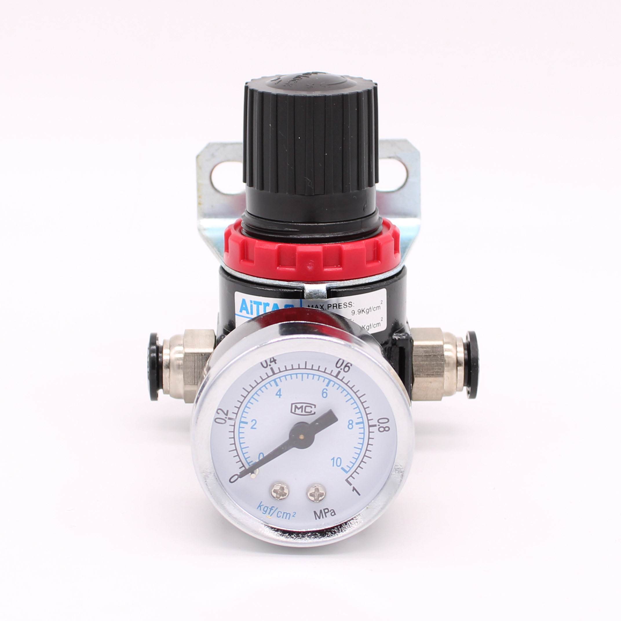 How to adjust the pressure of the cylinder pressure regulating valve, how to connect the cylinder pressure regulating valve