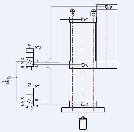 增压气缸工作原理增压气缸怎么接气