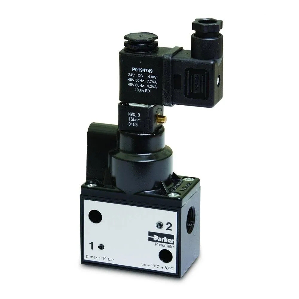 Which country is the Parker solenoid valve from? 