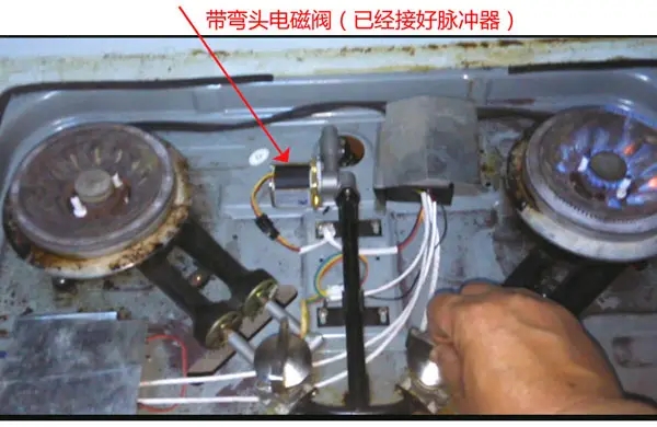 The function of the gas stove solenoid valve, the working principle of the gas stove solenoid valve