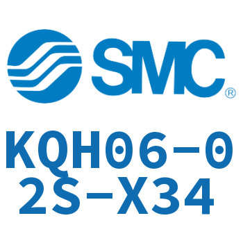 Quick connector-KQH06-02S-X34