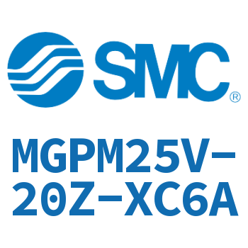 薄型导杆气缸 MGPM25V-20Z-XC6A