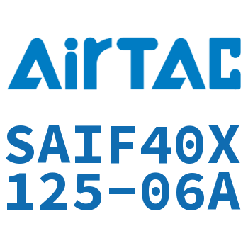 标准气缸带阀型 SAIF40X125-06A
