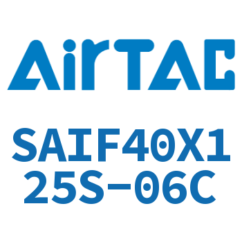 标准气缸带阀型 SAIF40X125S-06C