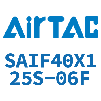 标准气缸带阀型 SAIF40X125S-06F