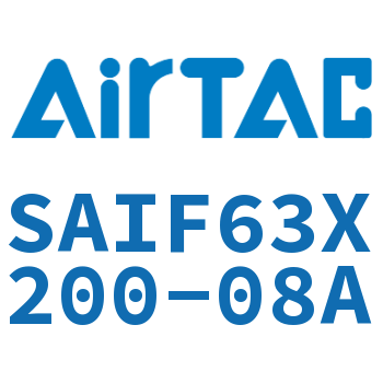 标准气缸带阀型 SAIF63X200-08A
