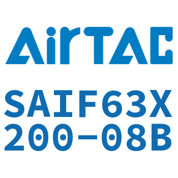 标准气缸带阀型 SAIF63X200-08B