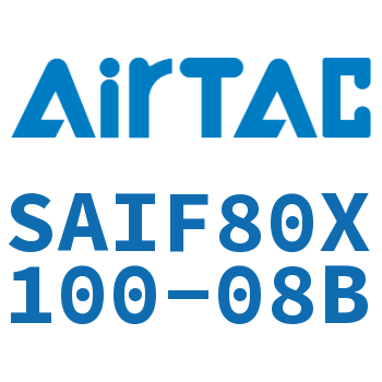 标准气缸带阀型 SAIF80X100-08B