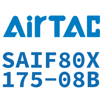 标准气缸带阀型 SAIF80X175-08B