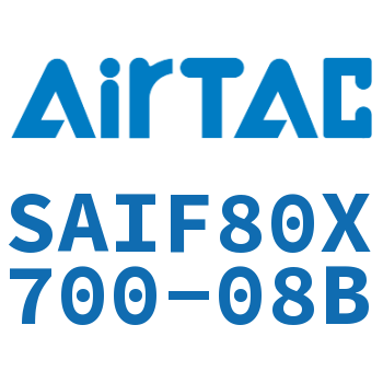 标准气缸带阀型 SAIF80X700-08B