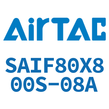 标准气缸带阀型 SAIF80X800S-08A