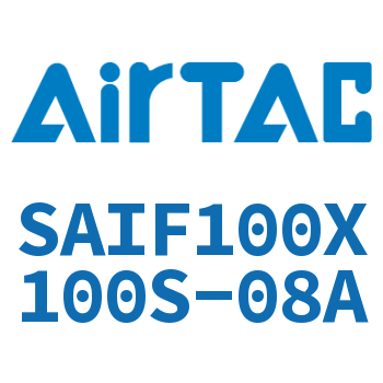 标准气缸带阀型 SAIF100X100S-08A