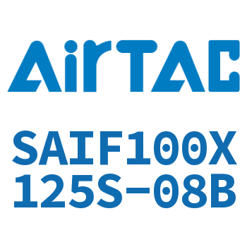 标准气缸带阀型 SAIF100X125S-08B
