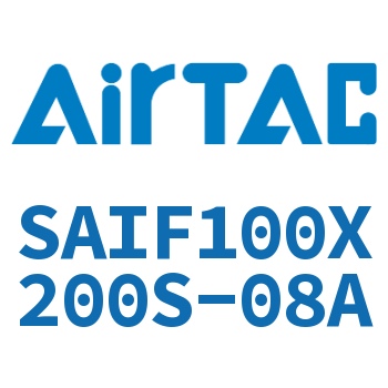 标准气缸带阀型 SAIF100X200S-08A
