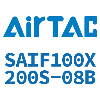 标准气缸带阀型 SAIF100X200S-08B