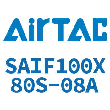 标准气缸带阀型 SAIF100X80S-08A