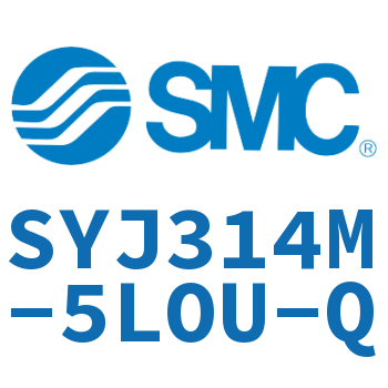 The electromagnetic valve-SYJ314M-5LOU-Q