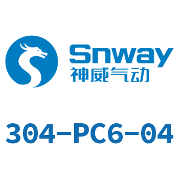 Stainless steel connector-304-PC6-04