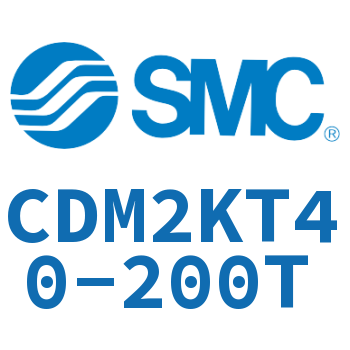 杆不回转型迷你气缸-CDM2KT40-200T