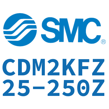 Non-rotating rod mini cylinder-CDM2KFZ25-250Z