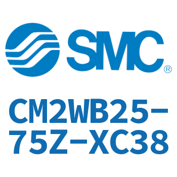 双出迷你气缸-CM2WB25-75Z-XC38