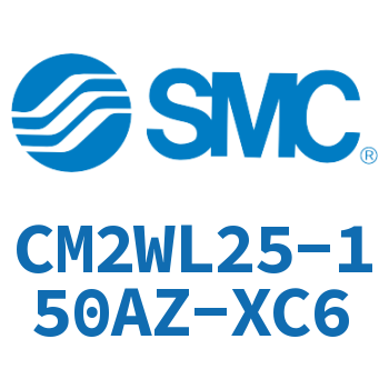 Double standard cylinder-CM2WL25-150AZ-XC6