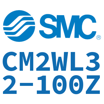 Double standard cylinder-CM2WL32-100Z