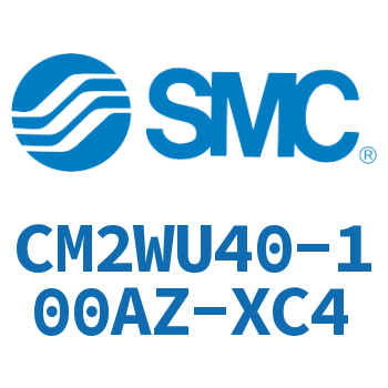 Double standard cylinder-CM2WU40-100AZ-XC4