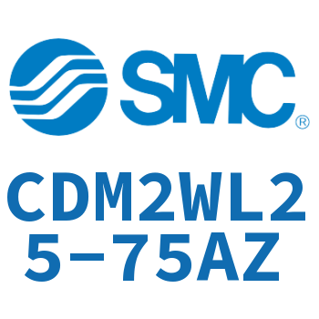 Double standard cylinder-CDM2WL25-75AZ