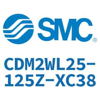 Double standard cylinder-CDM2WL25-125Z-XC38