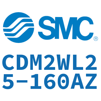 Double standard cylinder-CDM2WL25-160AZ