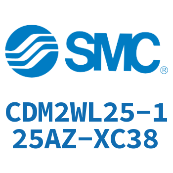 Double standard cylinder-CDM2WL25-125AZ-XC38